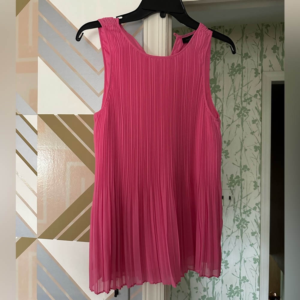 Halogen Women’s Pink Pleated Blouse